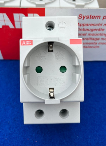 Abb m1175 presa schuko - abb,