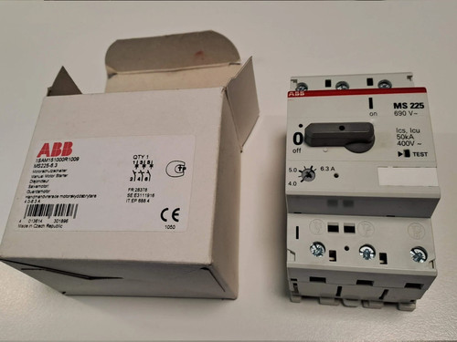 Abb ms225 salvamotore - ms225, 6.3