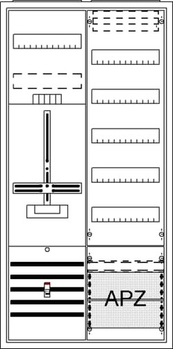Abb da27cb armadio - abb, completo
