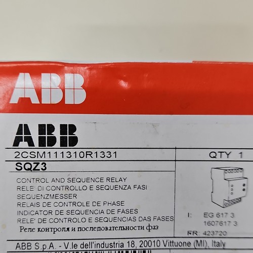 Abb sqz3 relè controllo - relè,