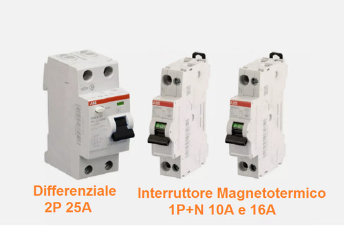 Kit abb salvavita - abb, 25a