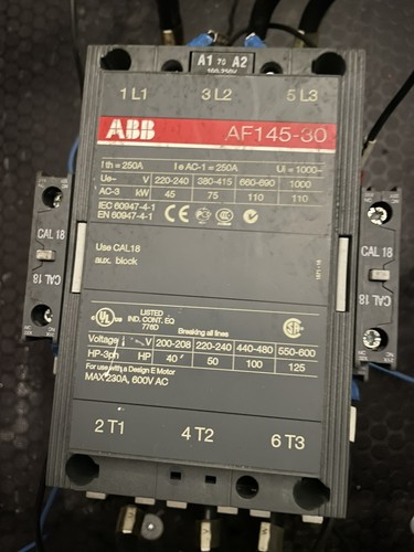 Contattore abb a145 - abb, 250a